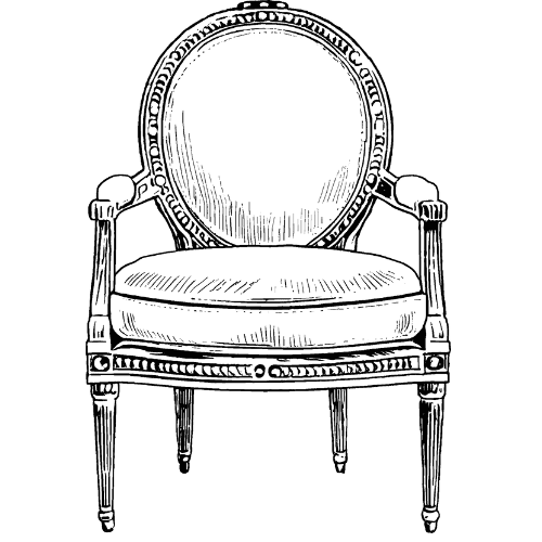 fauteuil cabriolet avec coussin